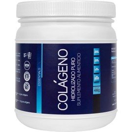 COLÁGENO HIDROLIZADO 100% PURO | Sin sabor | Sin azúcar | Sin aditivos | Incluye medida dosificadora para tomar la dosis adecuada | Mezcla con tu bebida favorita