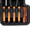 ADrivWell 39-Piece Orange Tool Set General Household Hand Tool Kit