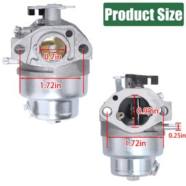 Qiuwanzia GCV160 Carburetor for Honda GCV160 HRB216 HRR216 HRS216 HRT216 HRZ216 GCV160A GCV160LAO Pressure Washer Lawn Mower Replaces Parts 16100-Z0L-013 with Air Filter