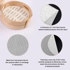 16Pcs 9 inch Non-stick Silicone Steamer Mesh Mat,Reusable Round Silicone