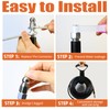 Sewer Jetter Kit for Pressure Washer, 100FT Drain Cleaner Hose