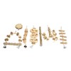 Bird Chewing Toys Hanging Natural Wood Parrot Swing Chewing Toys