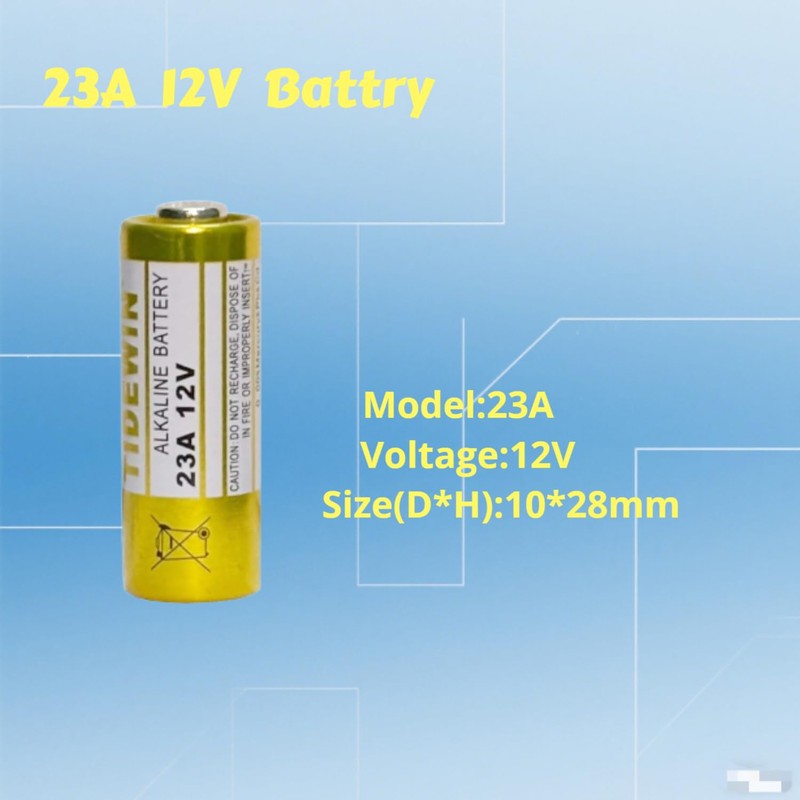 12V 23A Alkaline Battery 5 Pack - Long Lasting Power