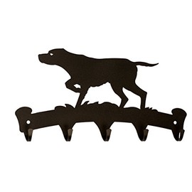Dragon Laser Ltd., Pointer Decorative Hooks, Dog, Multi Hooks, Coat Hooks, Key Hooks, Gift for Dog Lovers