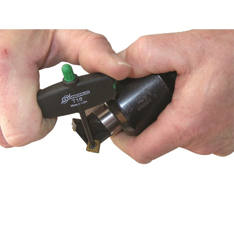 【国内正規品】BONDHUS(ボンダス) トルクス®・フラッグハンドル T8 [全長:74mm 軸長:39mm グリップ幅:24mm] 黒染め加工 TF8 No.34408