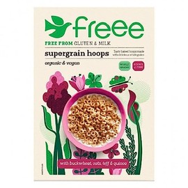 FREEE Gluten Free Organic Supergrain Hoops 300g