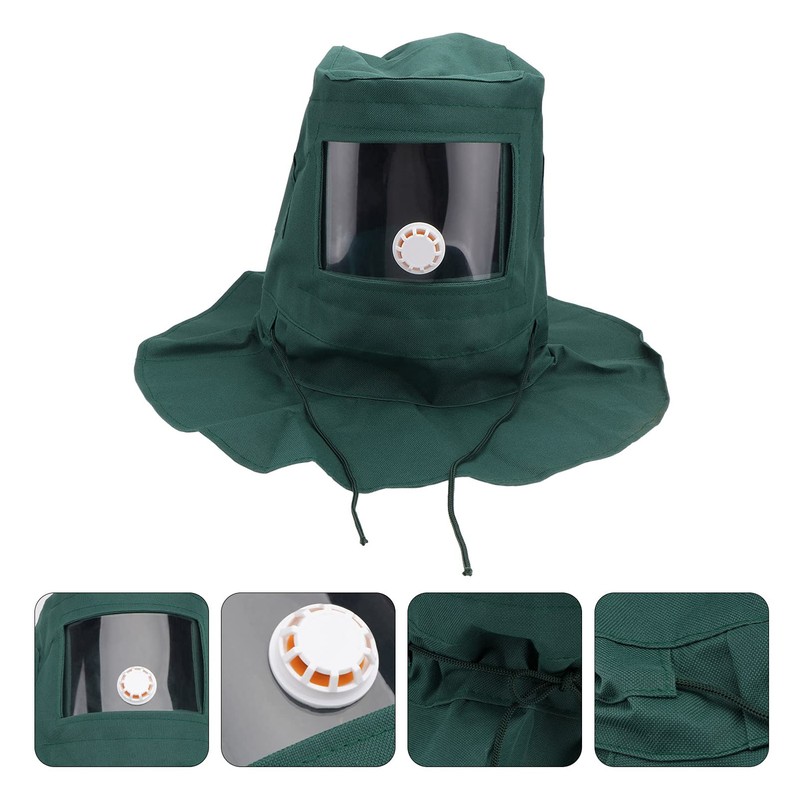 UKCOCO Sand Blasting Hood- Abrasive Sandblasting Tool With Hood Canvas