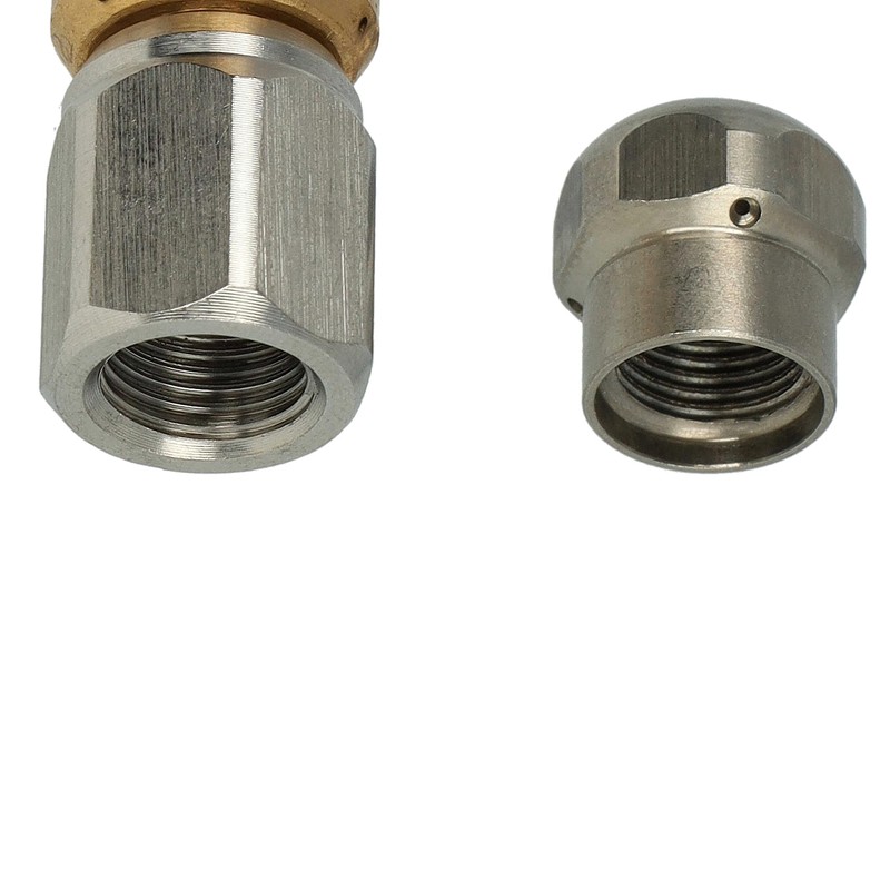 vhbw 2 x Pipe Cleaning Nozzles Compatible with Kränzle Pressure