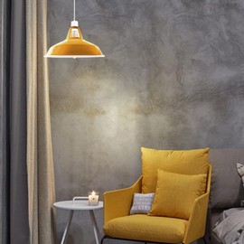 LEDSone Retro Metal Lamp Shades Living Room Ceiling Light Barn Shaped 30cm Easy fit Lampshades only for Pendant Lamp for Kitchen Living Room