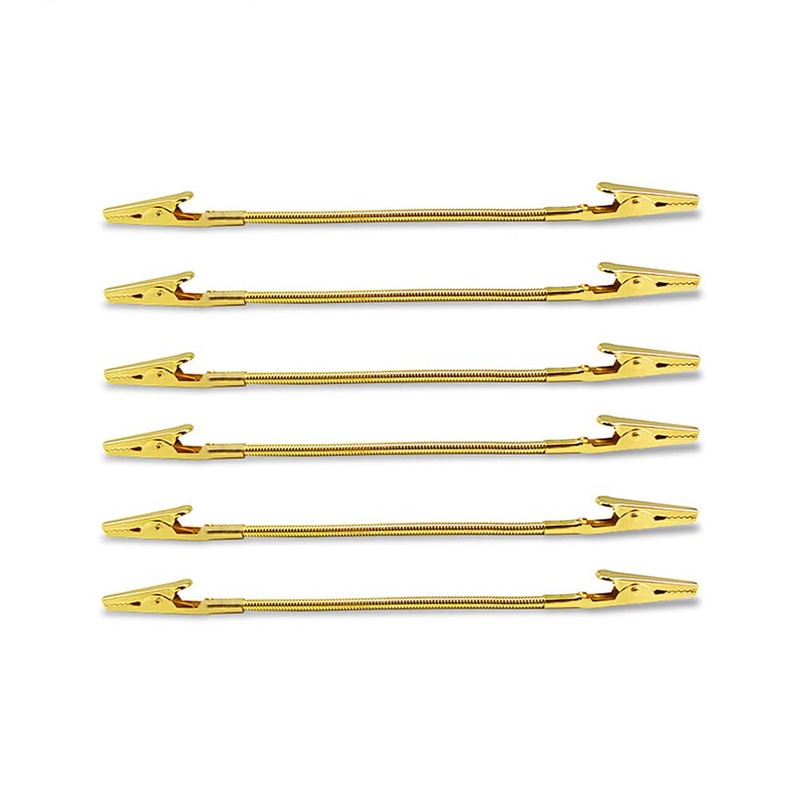 Double Head Alligator Clips Metal Alligator Clips JruiZhp 8 Pcs