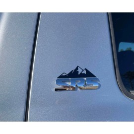 Mountain 2 Mountain Sticker Fits Toyota SR5 Door Chrome letters Buy 2 Sets get 1 Set FREE
