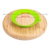 Baby Dinner Plates Portable Non Slip Baby Suction Plate Bamboo