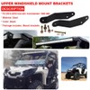 XJMOTO Front Upper Windshield 42'' LED Light Bar Mounting Bracket