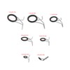 VGOL Set of 14pcs Fishing Top Rod Rings Repair Kit