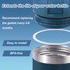6pcs Water Bottle Seal Ring & Breather Plug Kit, Including
