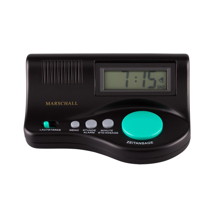 Marschall German Talking Table Clock I 1009 I Large Digital