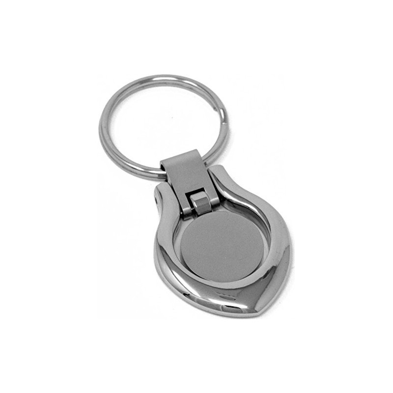 Stephanie Imports Silver Horseshoe Keychain