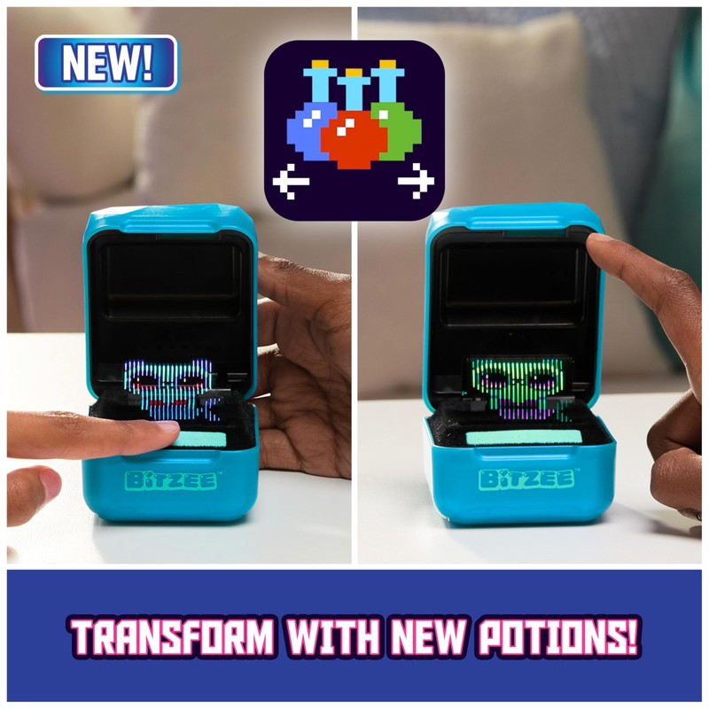 Bitzee, Magicals with 20 Interactive Characters Inside, Reacts to Touch,