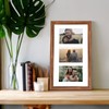KSROECUD 8x14 Collage frame with 3 Openings 4X6 Pictures, Multiple