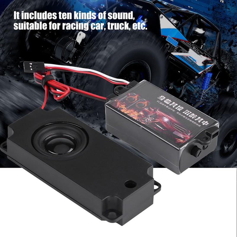 RC Car Engine Sound Simulated Module Set Simulator with Speaker