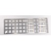 Drop MASSDROP X OLKB-48 PLANCK MECHANICAL KEYBOARD KIT, SILVER CASE,