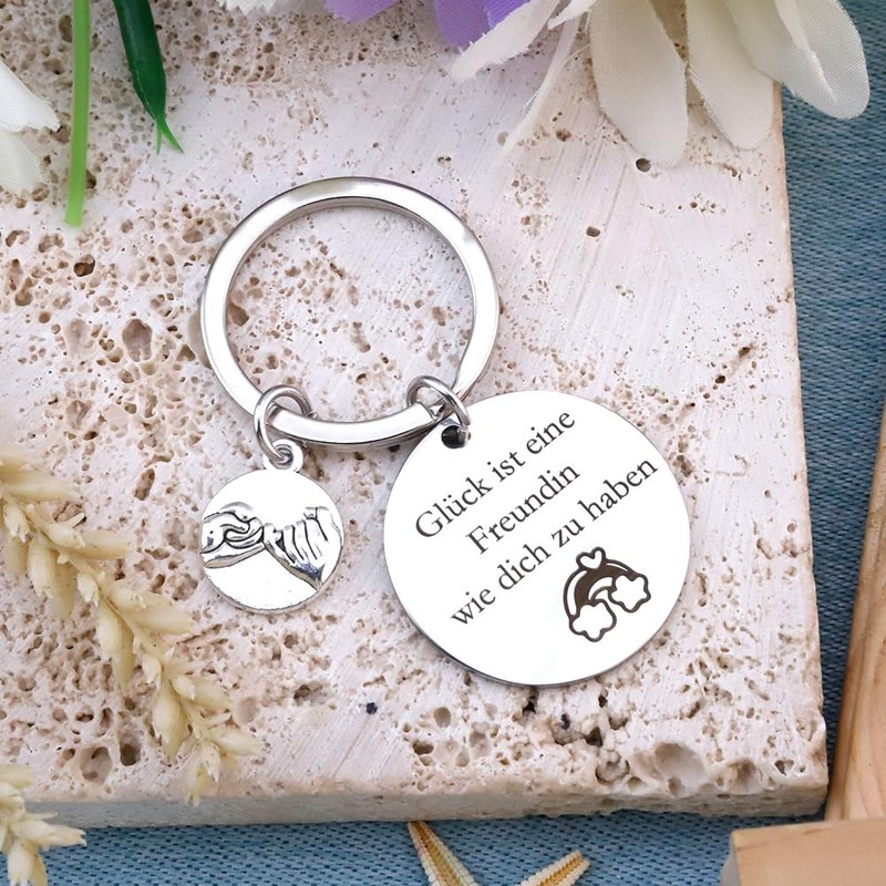 Yilousy Gift for Girlfriend Christmas, Keyring Gift, Girlfriend Gift, Girlfriend