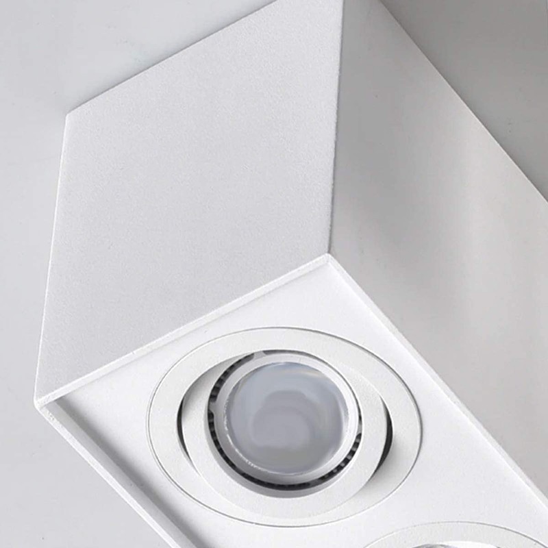 CGC Lighting Modern Ceiling Spotlight Cylinder Surface Mount Adjustable Tilt