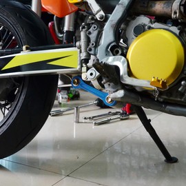 NICECNC Blue Lowering Link 4CM/1.57inch Suspension Drop Links Compatible with Suzuki DRZ400 DRZ400E DRZ400SM 2000-2024 Suspension Lowering Kit Compatible with Kawasaki KLX400 2000-2019 See Fitment