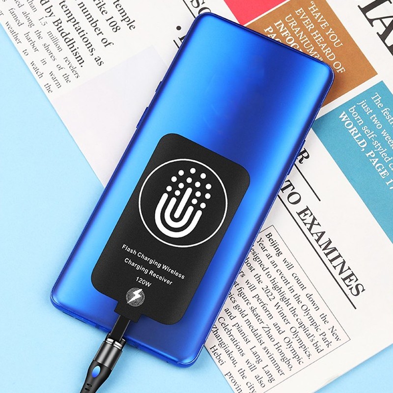 120W Type C Magnetic Dual Purpose Wireless Charging Receiver 10W