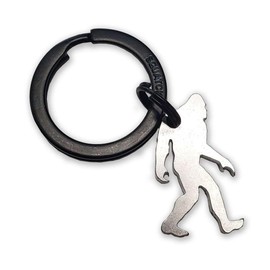 SQUATCH METALWORKS Microsquatch Bigfoot Keychain Charm Bottle Opener, Sasquatch Gift Charm Keyring…