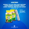 Spring Valley, Apple Cider Vinegar Gummies Non GMO Dietary Supplement,