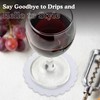 Regency Wraps Elegant Disposable Fabric Coasters, Set of 12
