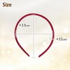 Herbeluemily Headband Thin Satin Pushing Life Korean Set Choose from