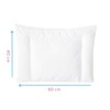Nursery Cot Bed Flat Pillow Filling Quilt 60x40 cm for