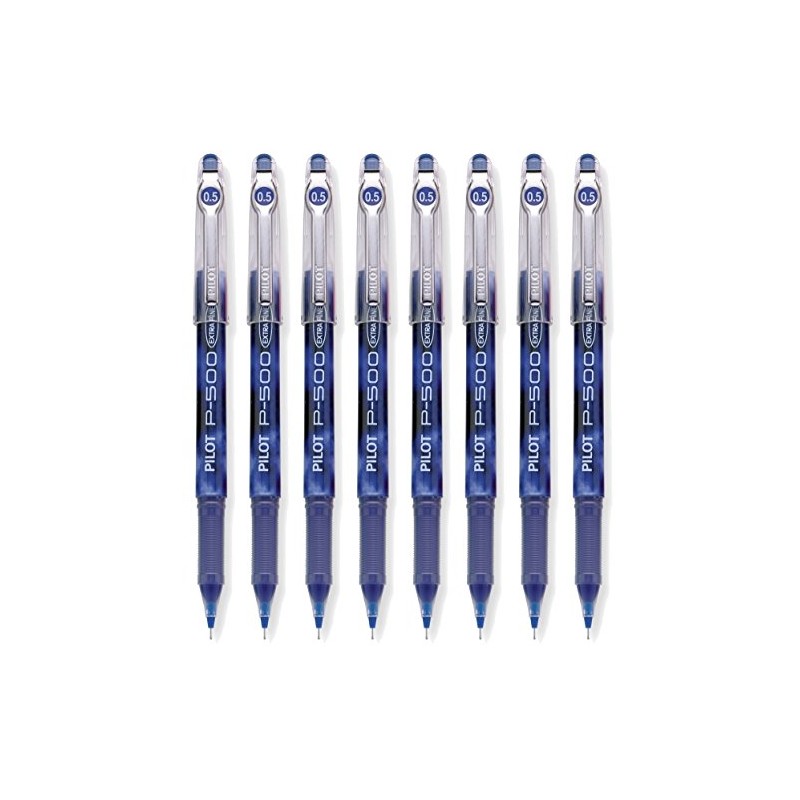 Pilot Precise P-500 Gel Rolling Ball Pen, Extra Fine Blue