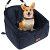 Vivifying Dog Car Seat for Small & Medium Dogs, Detachable