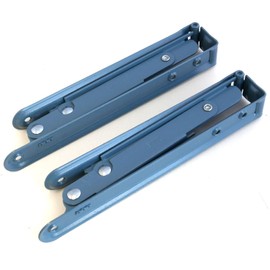 Tanner Folding Metal Shelf Brackets, Set of 2