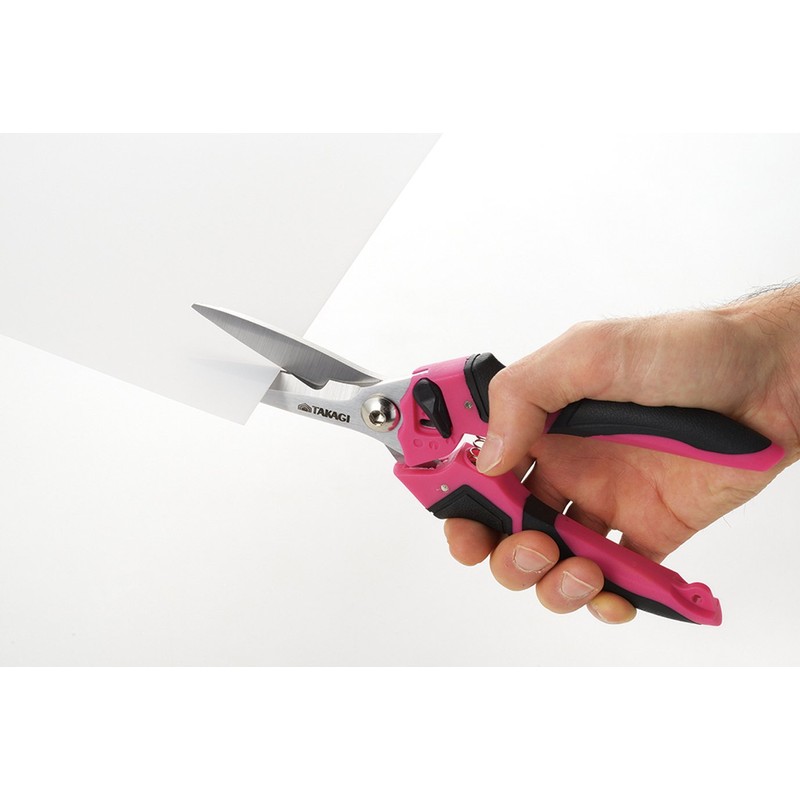 Takagi MS-225W All Purpose Shears Long Stainless Steel Wire Cutting