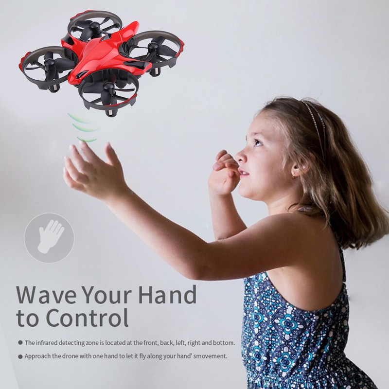 JJRC H56 Mini Pocket RC Drone 2.4Ghz Infrared Gesture Induction