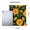 Richugui Black Drawstring Bags Sunflower Drawstring Backpack Sports Gym Bag