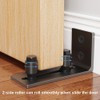 ZEKOO Barn Door Floor Guide Sliding Barn Door Hardware Door