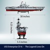 Gonli USS Enterprise Aircraft Battleship Building Toys Set (1883Pcs) WW2