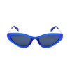Polaroid Eyewear Unisex Adult PLD 4074/S/LI Sunglasses, blue