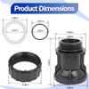 Succell 419-7251 Coupling Assy Kit Standard Base, for Waterway Plastics