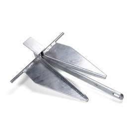 Lewmar Galvanized Steel Fluke Anchor 8 lbs., for Boats up to 18' - 2020202776