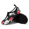 VIFUUR Water Sports Unisex Shoes Black Flower - 7.5-8.5 W