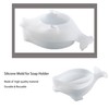 Self-Draining Dolphin Soap Holder Silicone Resin Mold, Dolphin Soap Holder