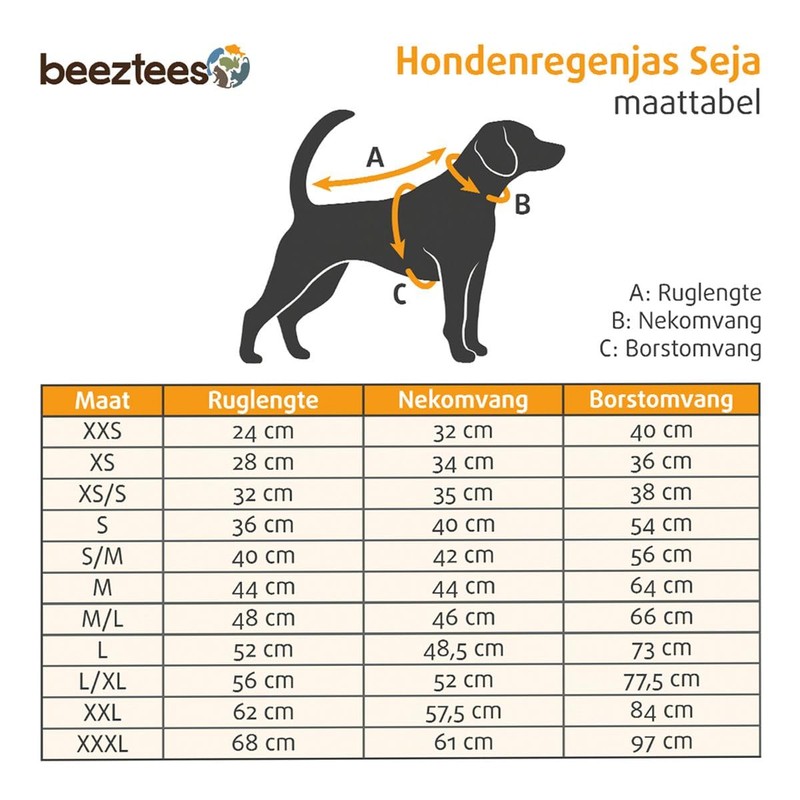 BZ Dog Rain Coat Seja Grey 48 cm