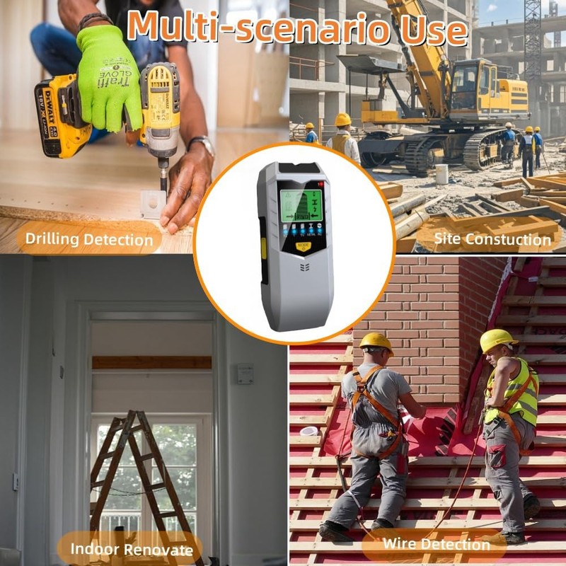 ThreeH Cable Finder Locator 5 in 1 Electronic Wall Detector