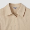 JAJU [JAJU] Women's Cotton Short Sleeve Dress_Beige
